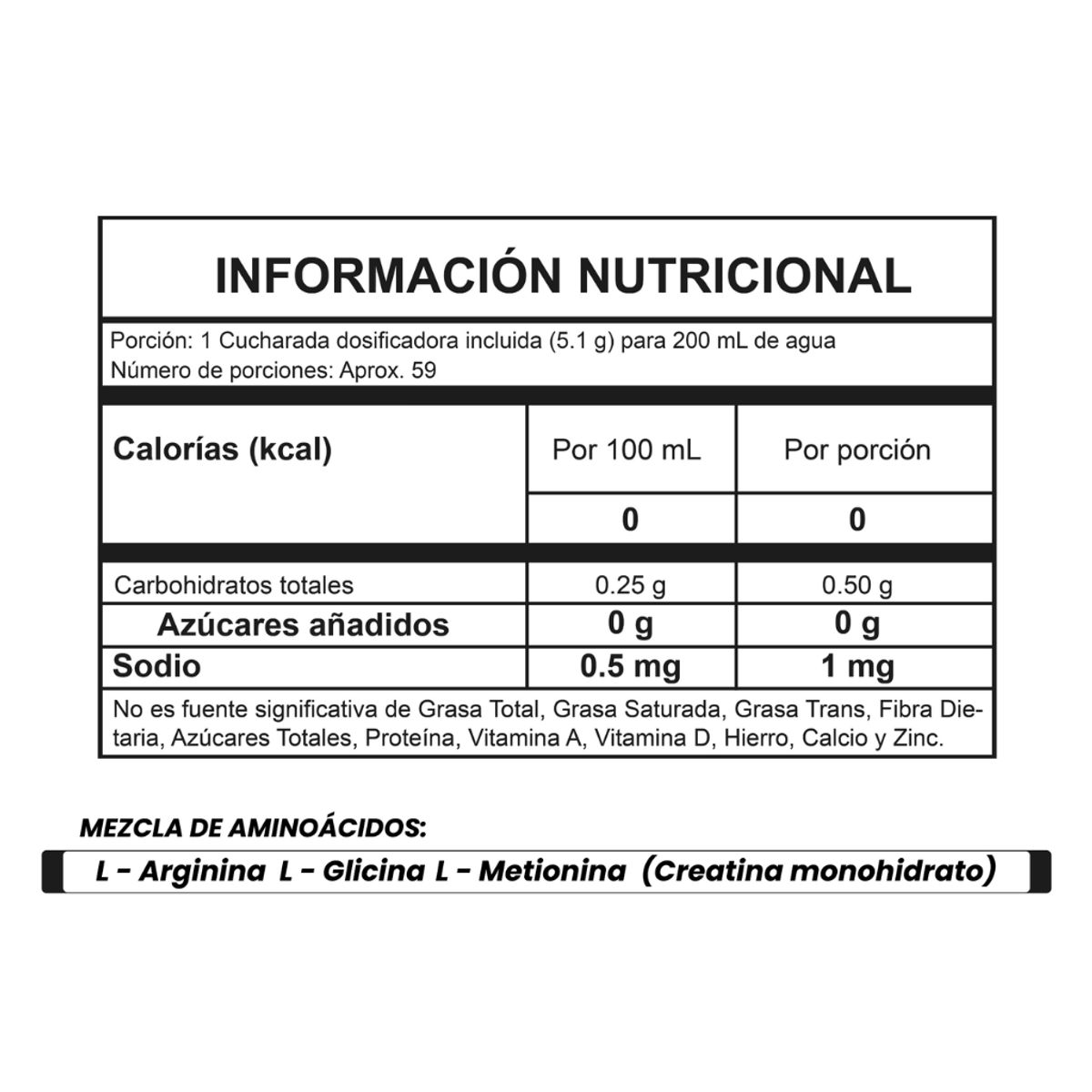 GENERICO - Crea Bolic 300 Gramos Inside Nutrition