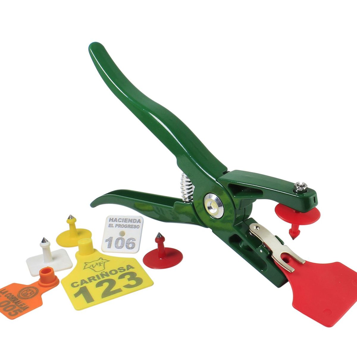 GENERICO - Pinza Chapeteadora Para Perforar Orejas Alicate Instalador