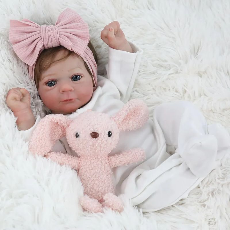 GENERICO - Bebe Reborn  Alicia  Ropa Blanca