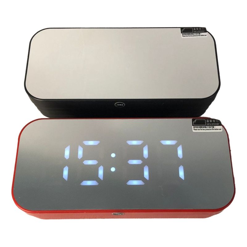GENERICO - Despertador Reloj Bluetooth Radio Parlante 3w Altavoz Bocina