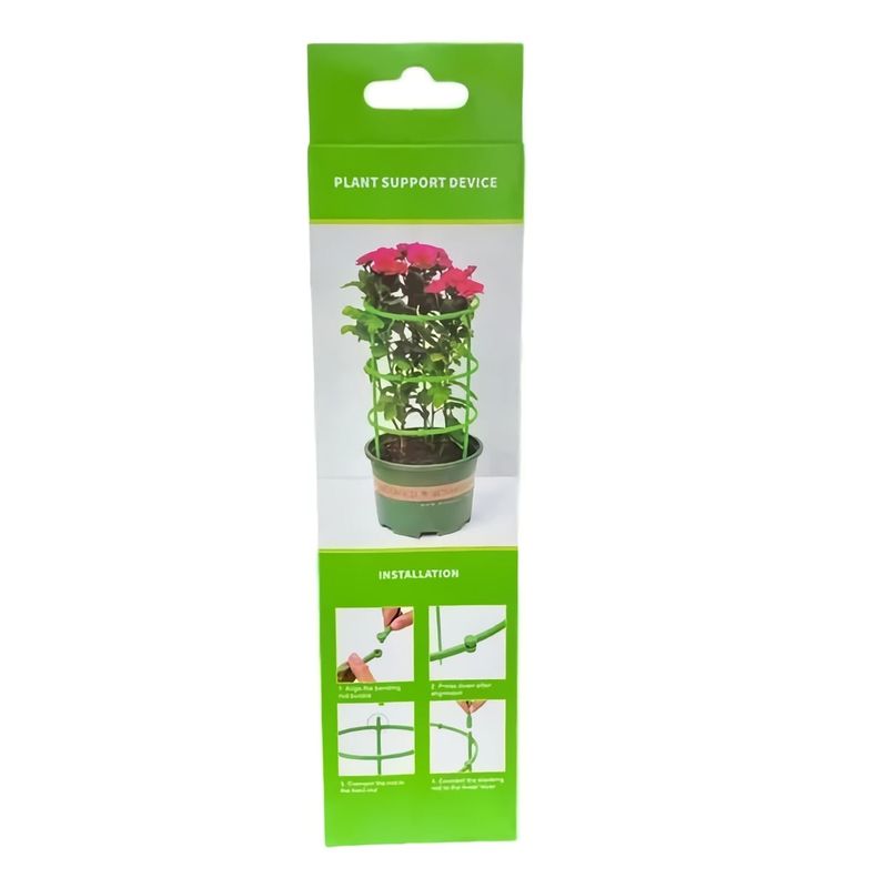 GENERICO - Soporte Jaula Plantas Trepadoras Cultivo Flores Rosas Matera