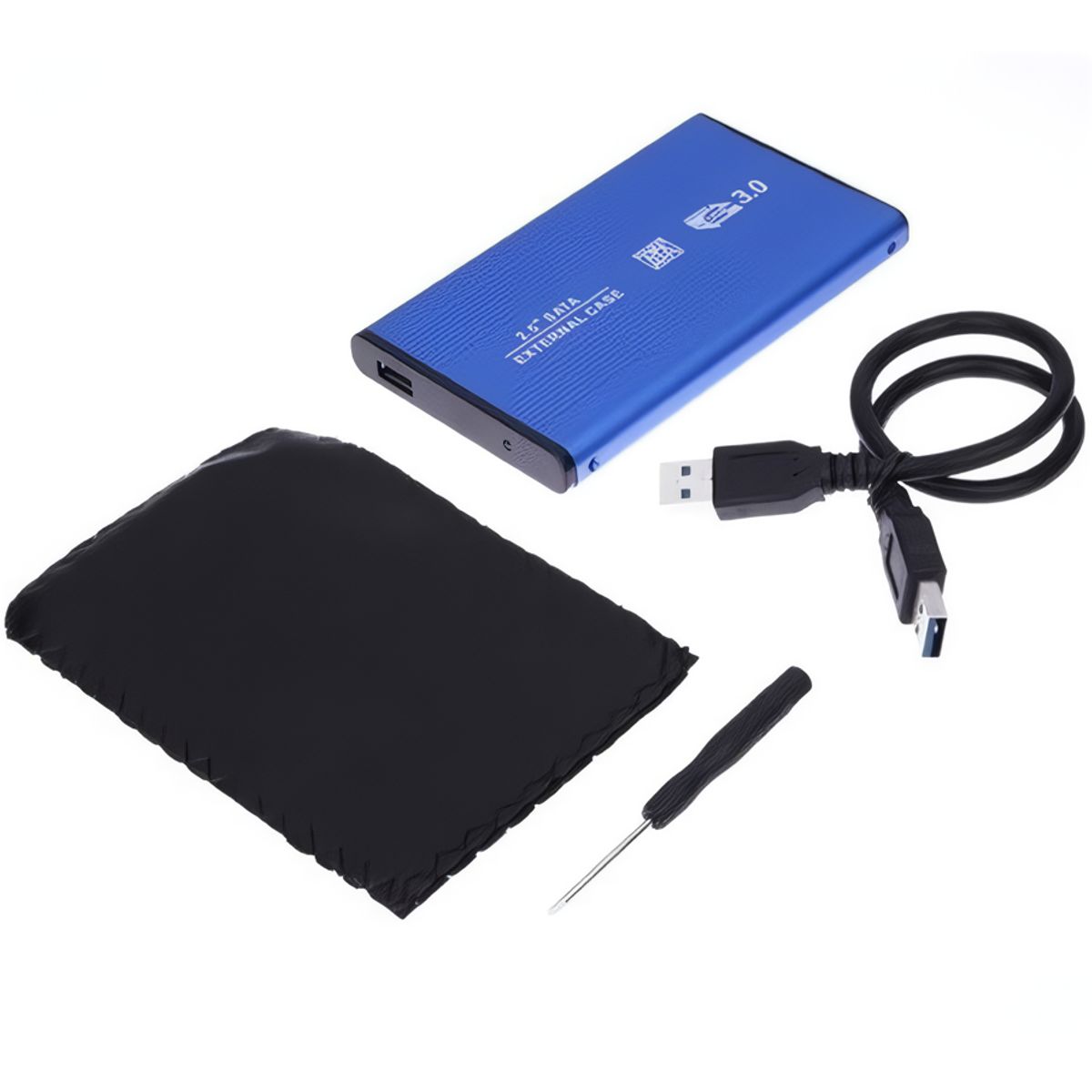 GENERICO - Caja Externa Extraíble Portátil Para Hdd Disco Duro 2.5 Inch