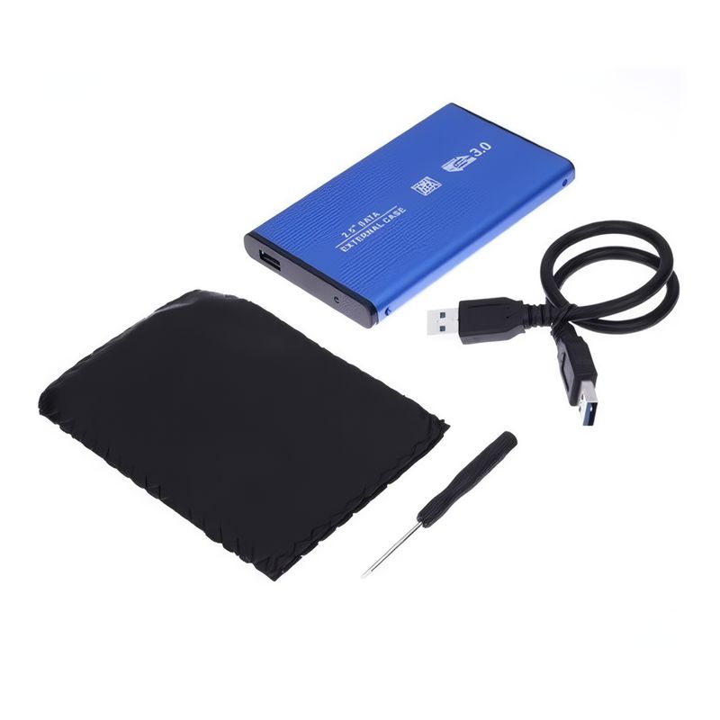 GENERICO - Caja Externa Extraíble Portátil Para Hdd Disco Duro 2.5 Inch