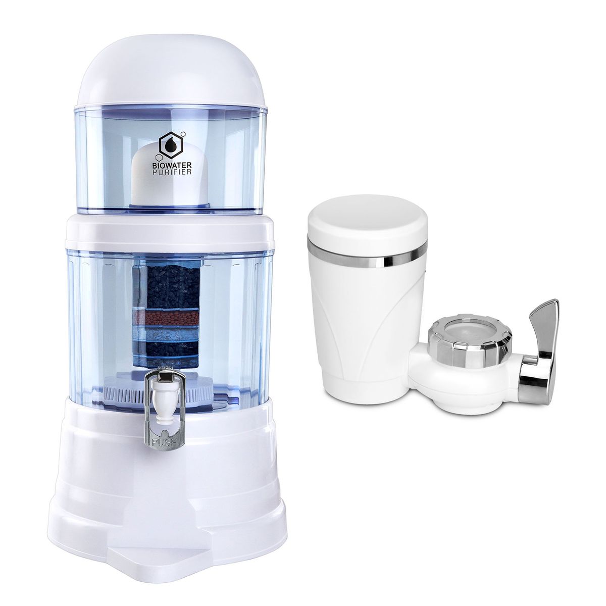 CHEF MASTER - Kit Filtro de Agua Chef Master + Filtro Para Grifo