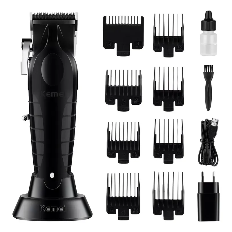 KEMEI - Maquina peluquera Profesional Kemei Km-2296 Cortadora Pelos