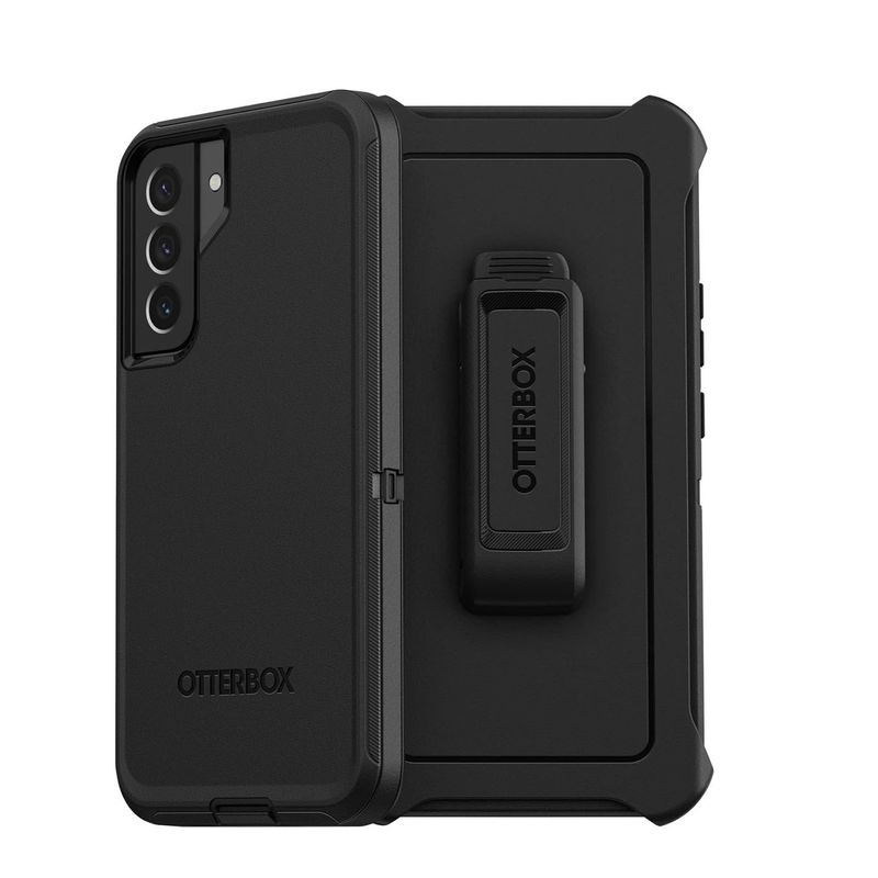 OTTERBOX - Estuche Otterbox Defender Para Samsung Galaxy S22 Plus - Negro
