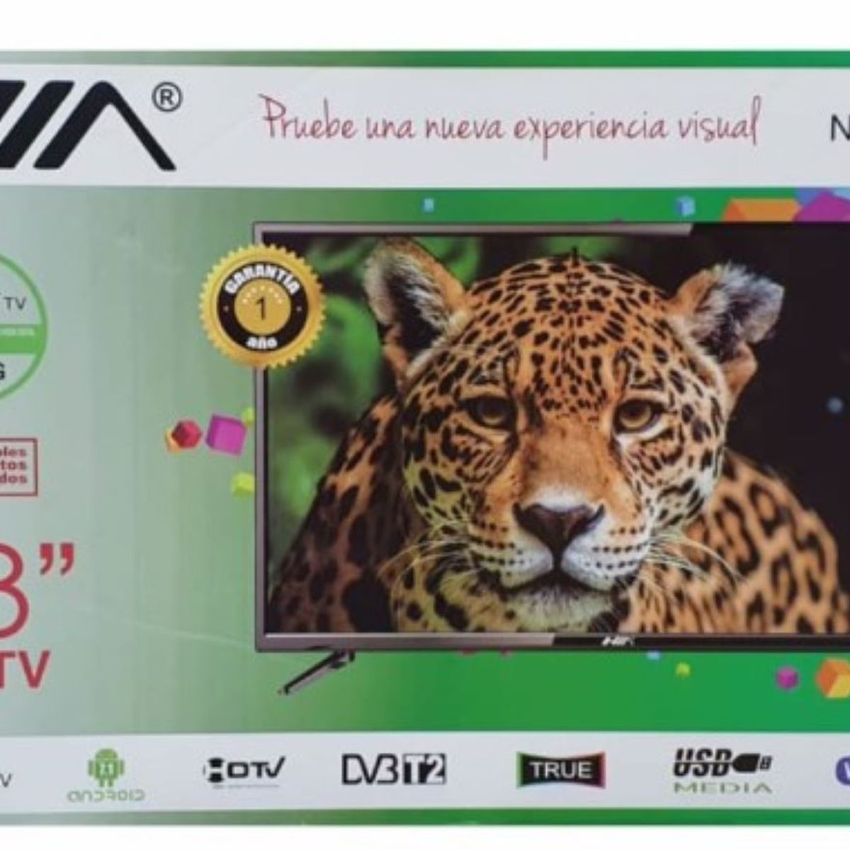 NIA - Televisor 43 Pulgadas 4k Con Tdt Smart Tv NIA