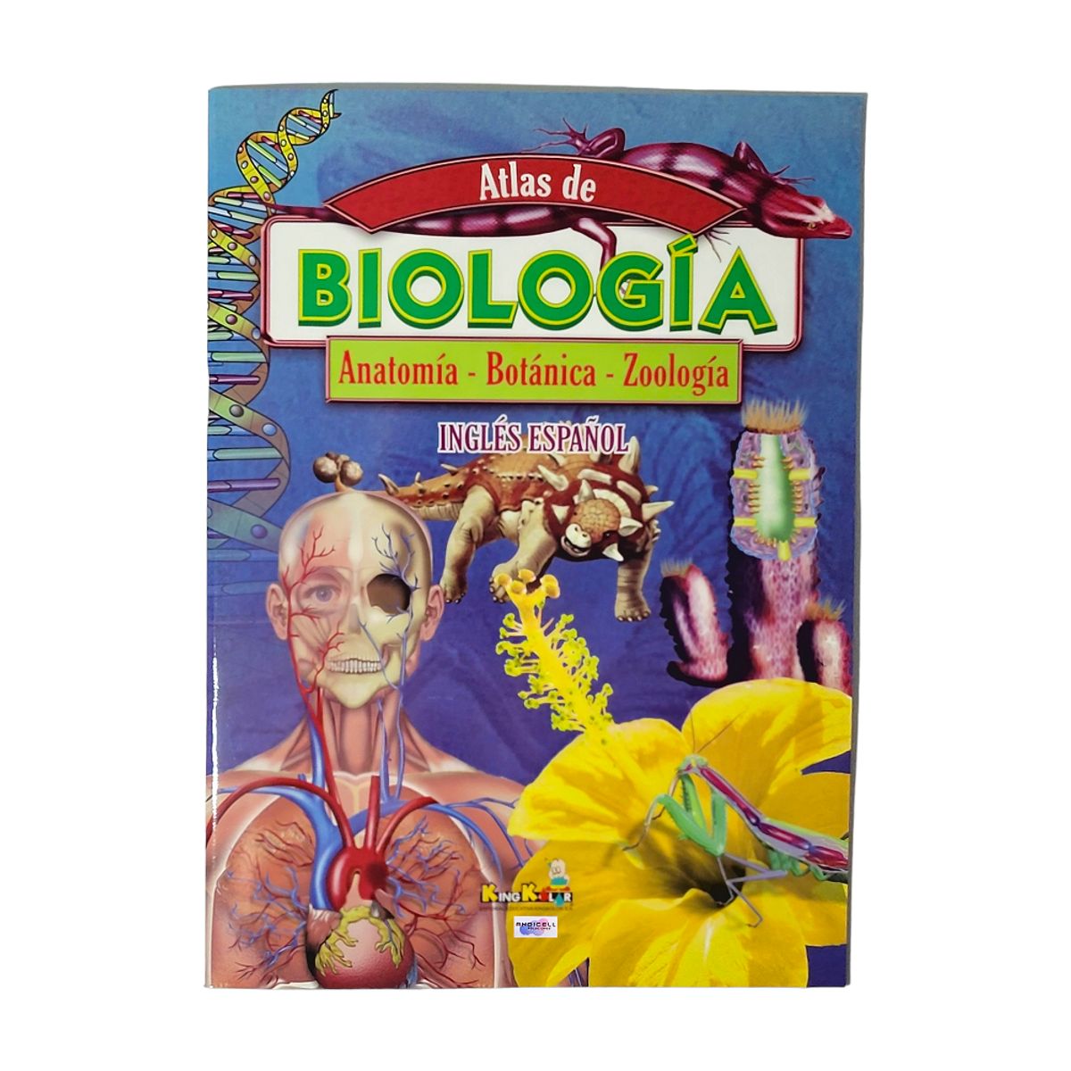 GENERICO - Atlas Biología Anatomía Botánica Zoología Inglés Español