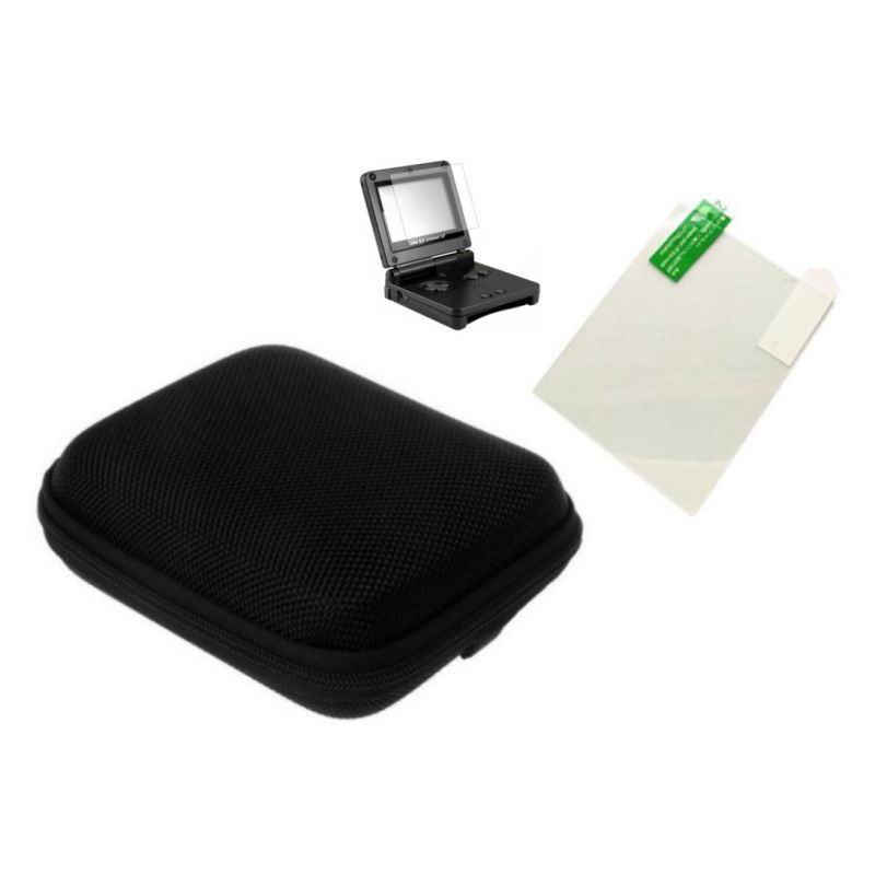 GENERICO - Estuche + Protector de Pantalla para Gameboy Advance GBA SP