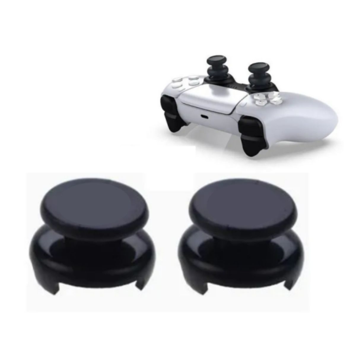 GENERICO - x2 Palanca Extensor Grips Joystick para Sony Ps4 Ps5 Xbox.