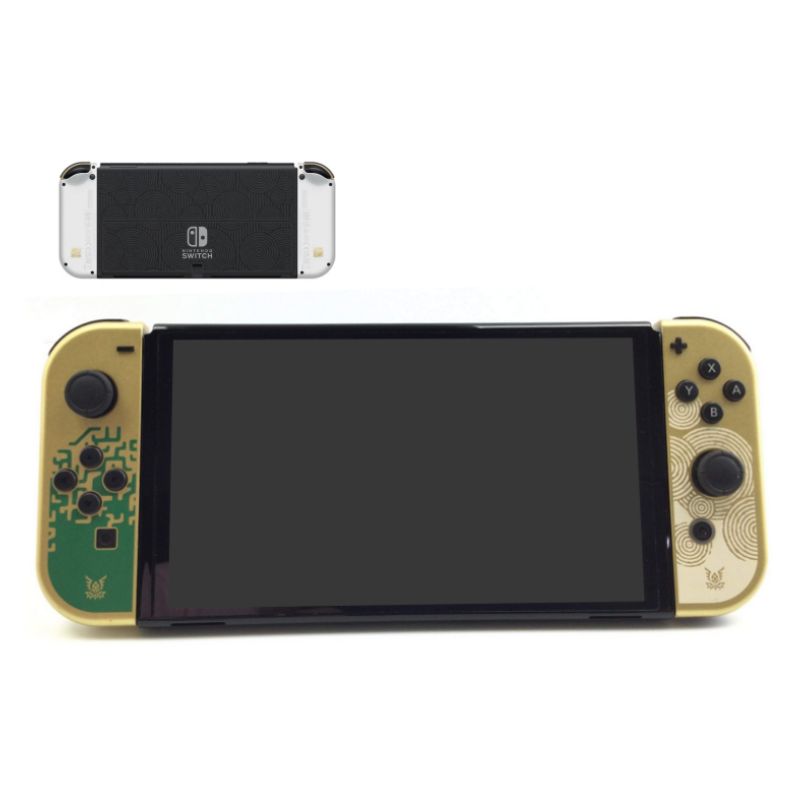 GENERICO - Carcasa Repuesto Consola y Joycon Para Nintendo Switch Oled.