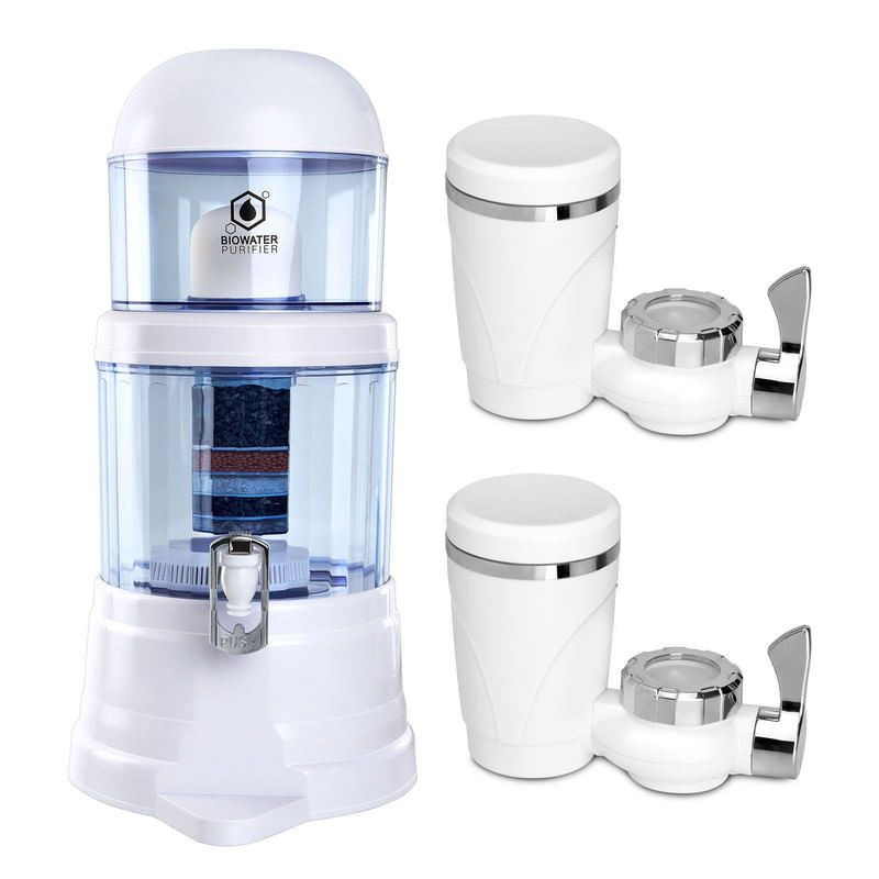 CHEF MASTER - Kit Purificador de Agua Chef Master + 2 Filtros Para Grifo