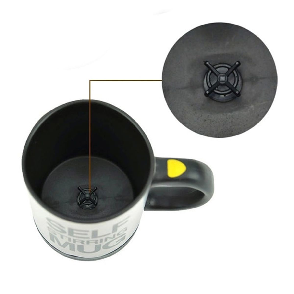 COMPRALOENCASA COM - Taza pocillo mezclador mug eléctrico vaso batidor cafe chocolate