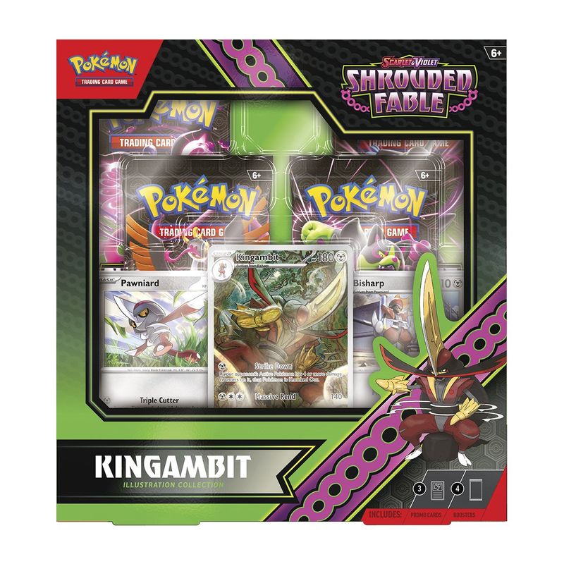 POKEMON - CARTAS DE POKEMON TCG SCARLETVIOLET FABLE-KINGAMBIT ENG