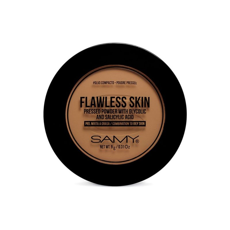 SAMY - Polvo Compacto Samy Fawless Skin 07 Deep Tan