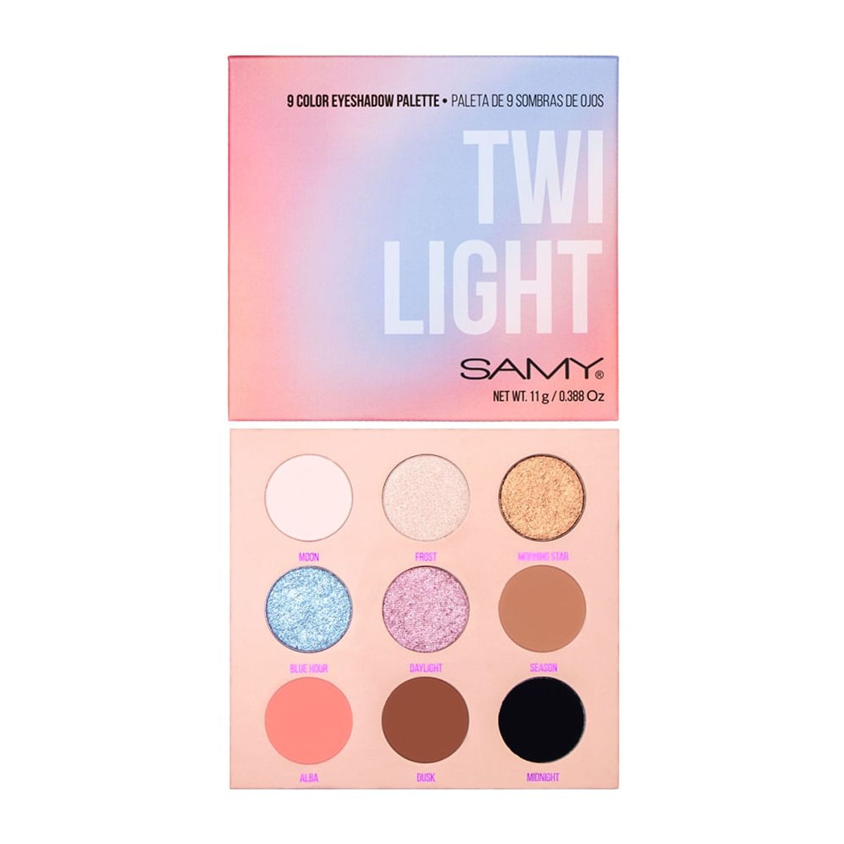SAMY - Paleta De Sombras Compactas Samy Twilight 06 X 11g