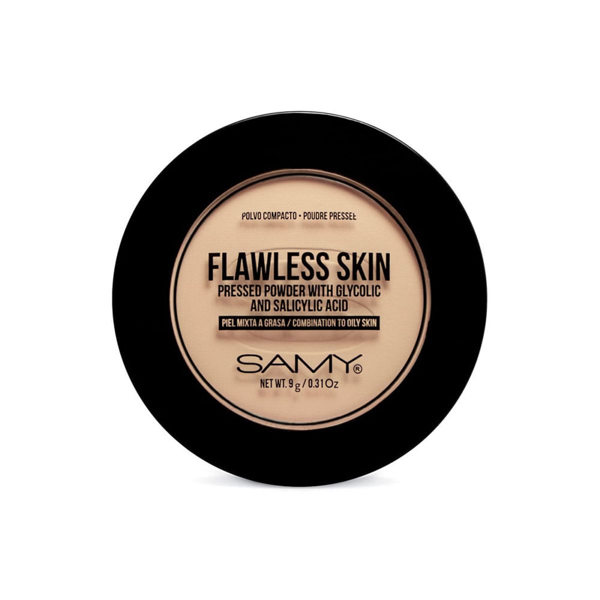 SAMY - Polvo Compacto Samy Flawless Skin 1 Fair X 9G