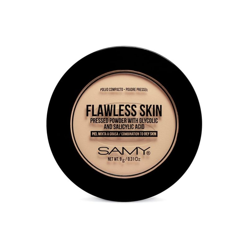 SAMY - Polvo Compacto Samy Flawless Skin 1 Fair X 9G
