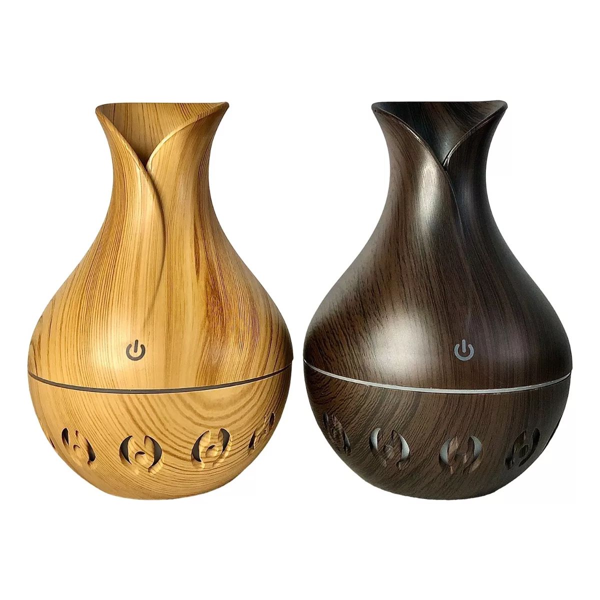 GENERICO - Humidificador Difusor Aroma Ambientador 200ml Luces Led