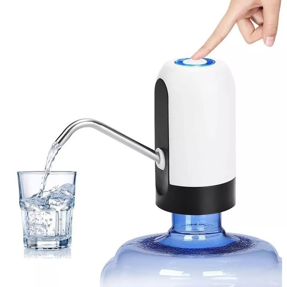 GENERICO - Dispensador de Agua Recargable para Botellón - Bomba Eléctrica