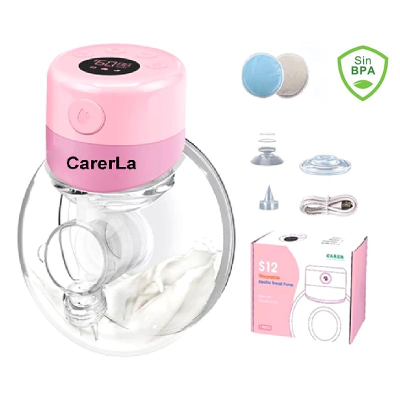 CARER SPARK - Extractor de leche materna eléctrico Sacaleche sin BPA