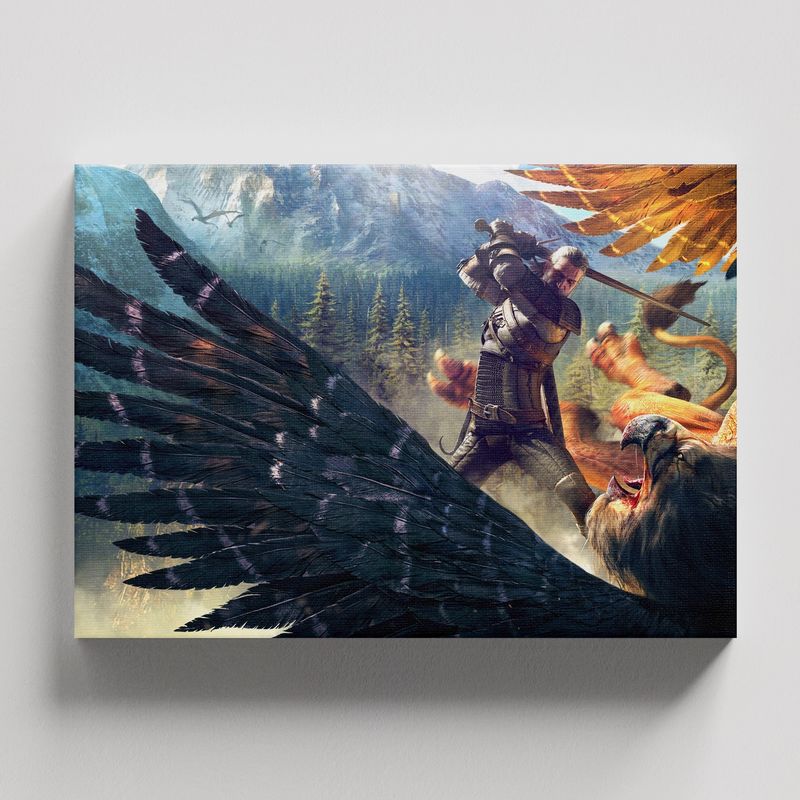 TAYRONA STORE - Cuadros Retablo Video Juegos The Witcher 015 - 50x35cm