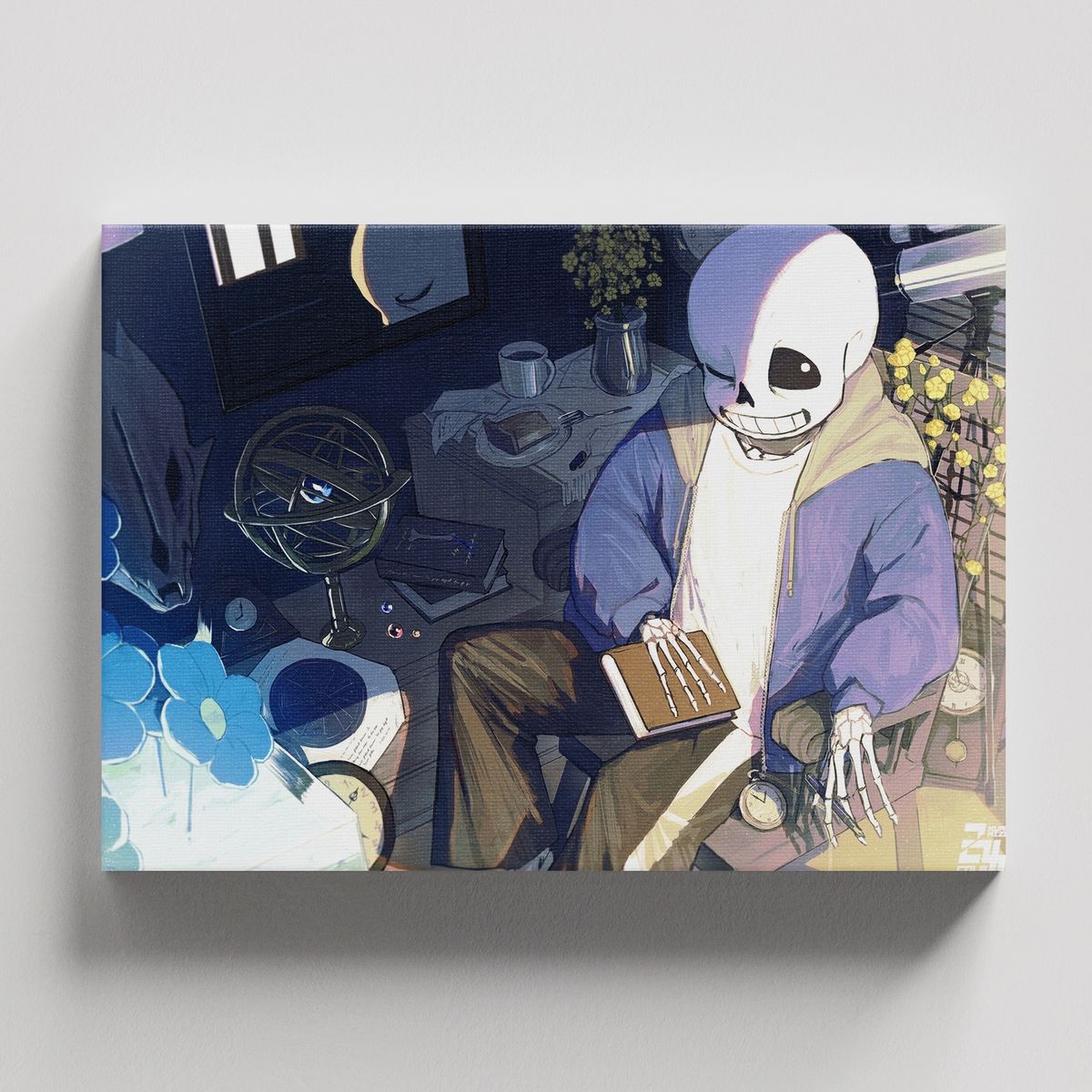 TAYRONA STORE - Cuadros Retablo Video Juegos Undertale 001 - 50x35cm