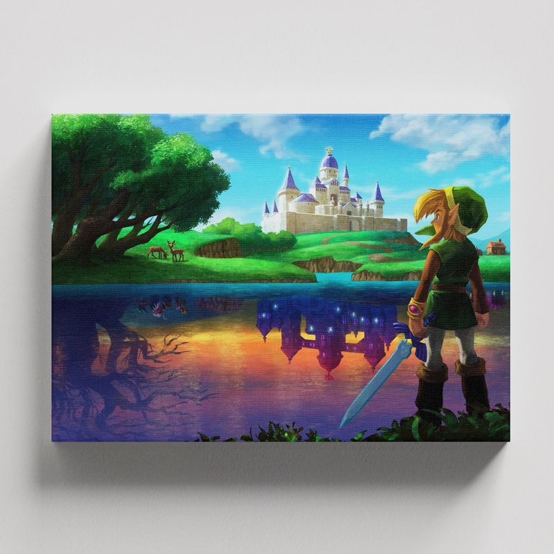 TAYRONA STORE - Cuadros Retablo Video Juegos Zelda 005 - 50x35cm