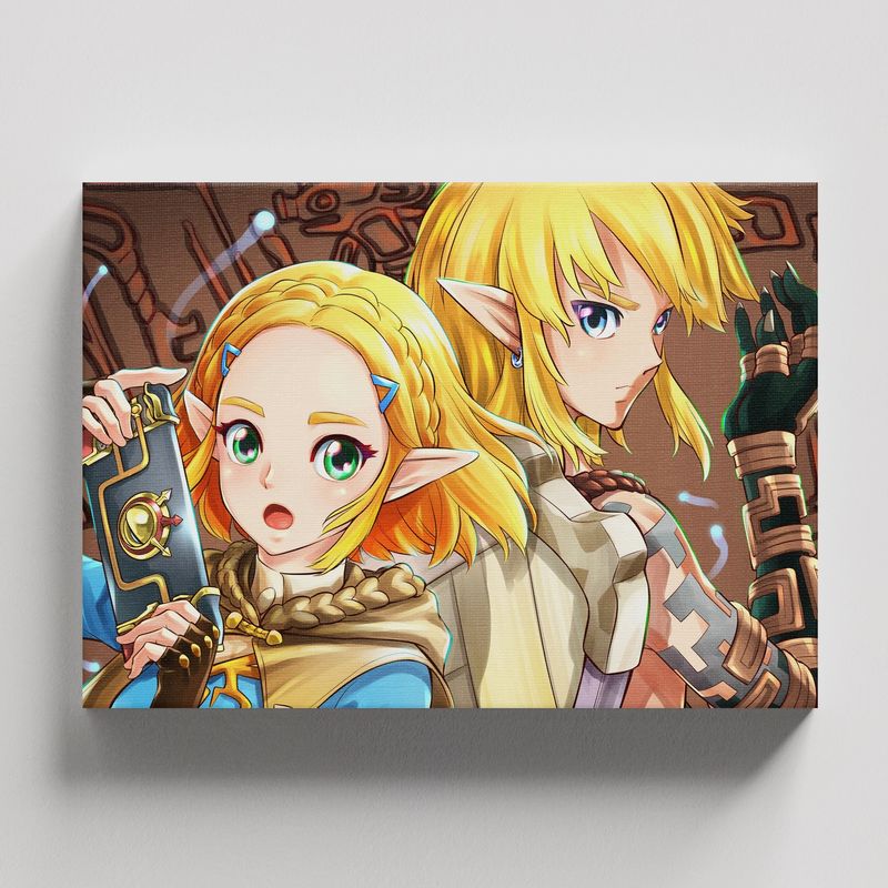 TAYRONA STORE - Cuadros Retablo Video Juegos Zelda 004 - 50x35cm