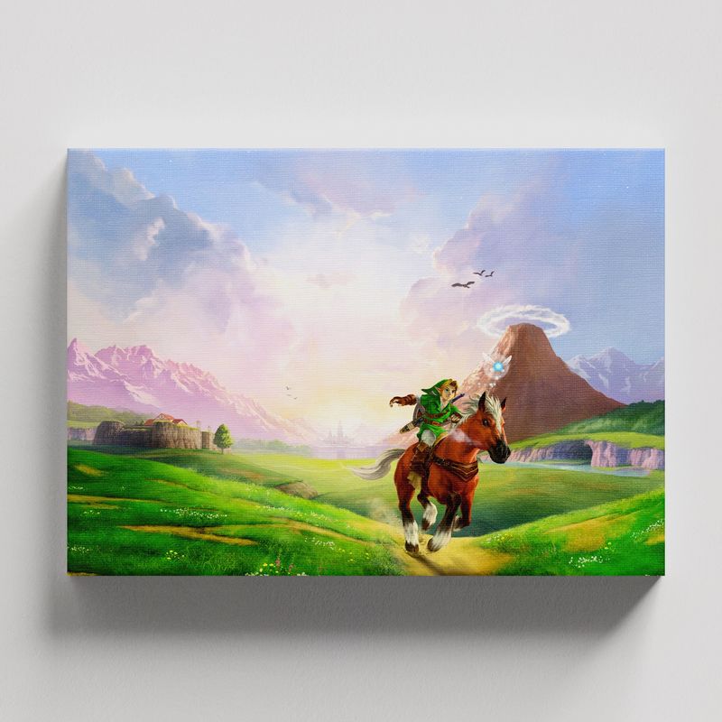 TAYRONA STORE - Cuadros Retablo Video Juegos Zelda 012 - 50x35cm