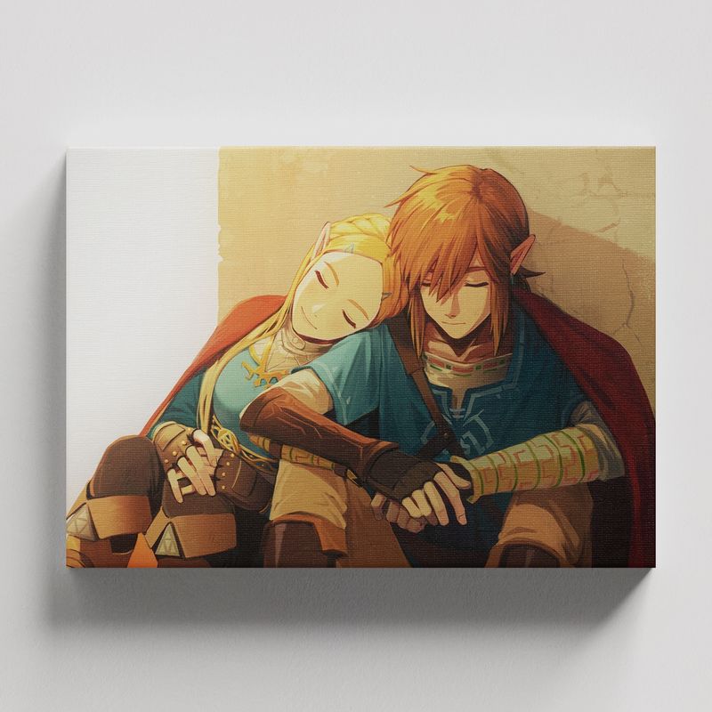 TAYRONA STORE - Cuadros Retablo Video Juegos Zelda 011 - 50x35cm