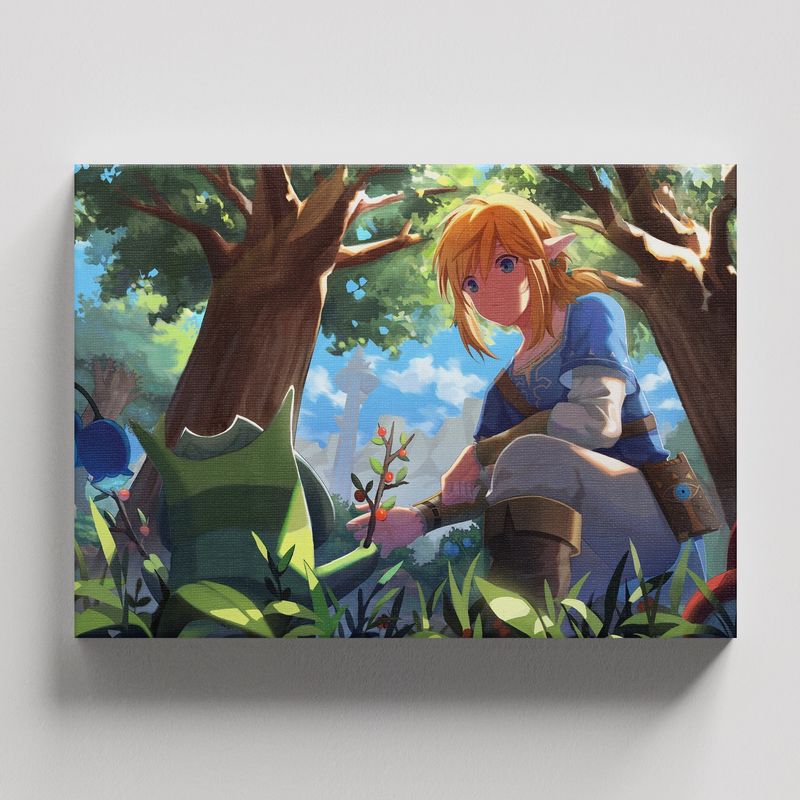 TAYRONA STORE - Cuadros Retablo Video Juegos Zelda 016 - 50x35cm