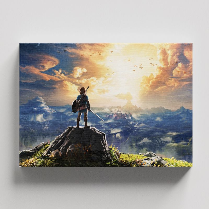 TAYRONA STORE - Cuadros Retablo Video Juegos Zelda 014 - 50x35cm