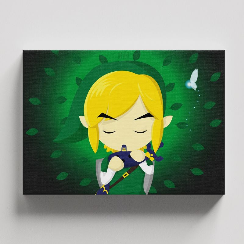 TAYRONA STORE - Cuadros Retablo Video Juegos Zelda 025 - 50x35cm