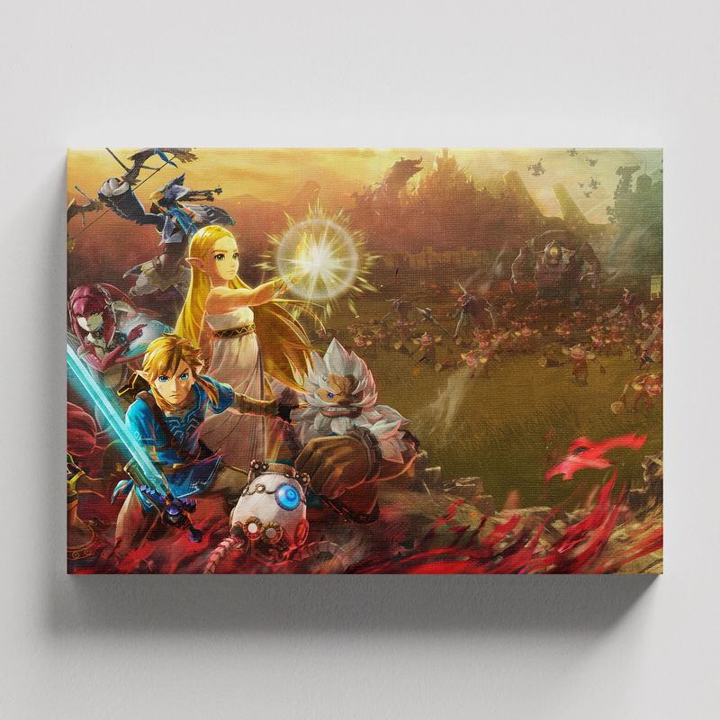 TAYRONA STORE - Cuadros Retablo Video Juegos Zelda 024 - 50x35cm