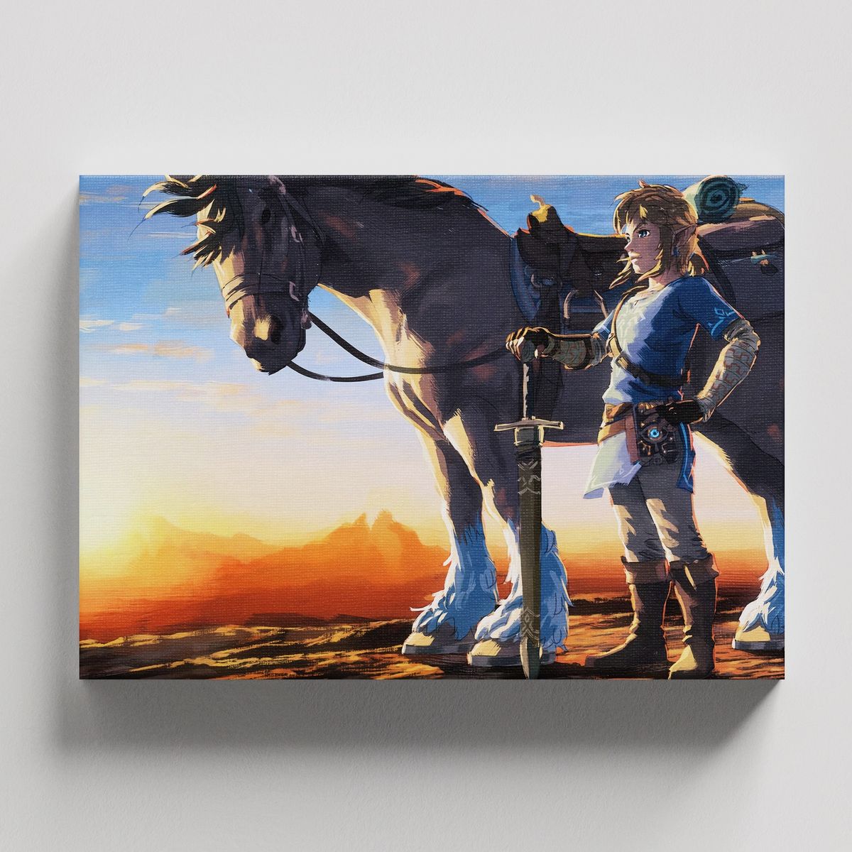 TAYRONA STORE - Cuadros Retablo Video Juegos Zelda 021 - 50x35cm