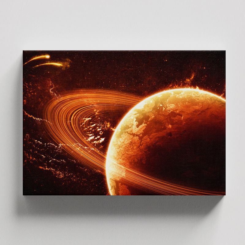 TAYRONA STORE - Cuadros Retablo Galaxias y Planetas 024 - 50x35cm