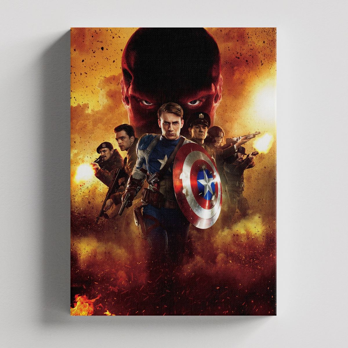 TAYRONA STORE - Cuadros Retablo Marvel Capitan America 001 - 35x50cm