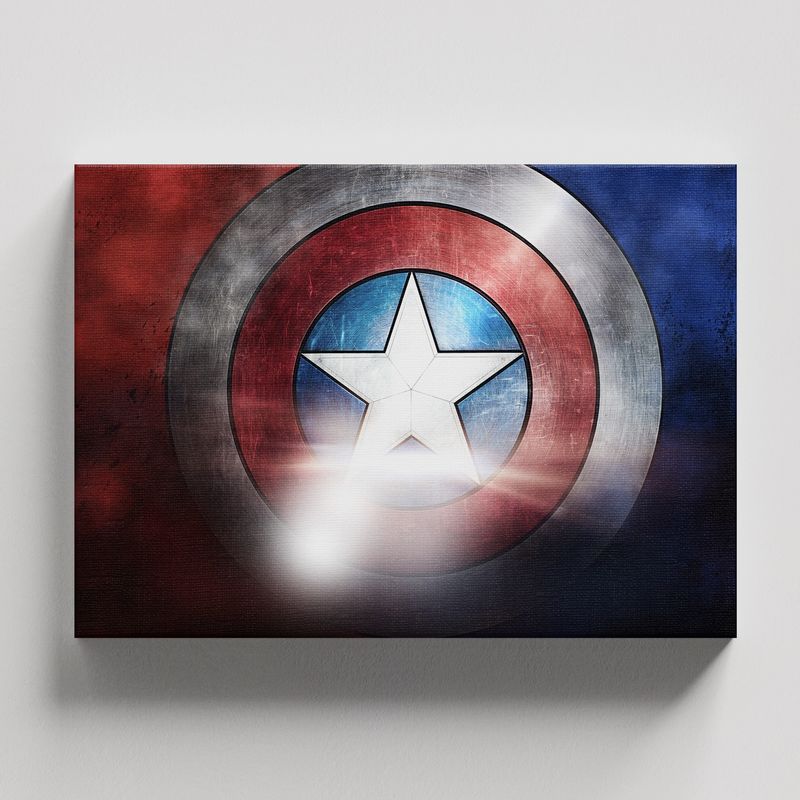 TAYRONA STORE - Cuadros Retablo Marvel Capitan America 036 - 50x35cm