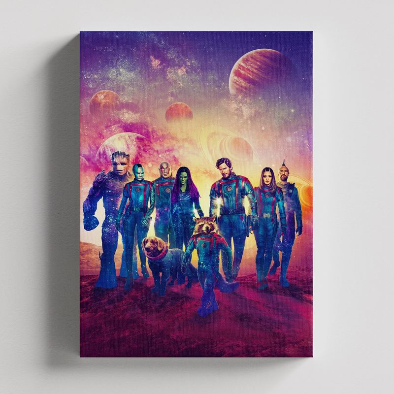 TAYRONA STORE - Cuadros Retablo Marvel Guardianes de la Galaxia 002 - 35x50cm