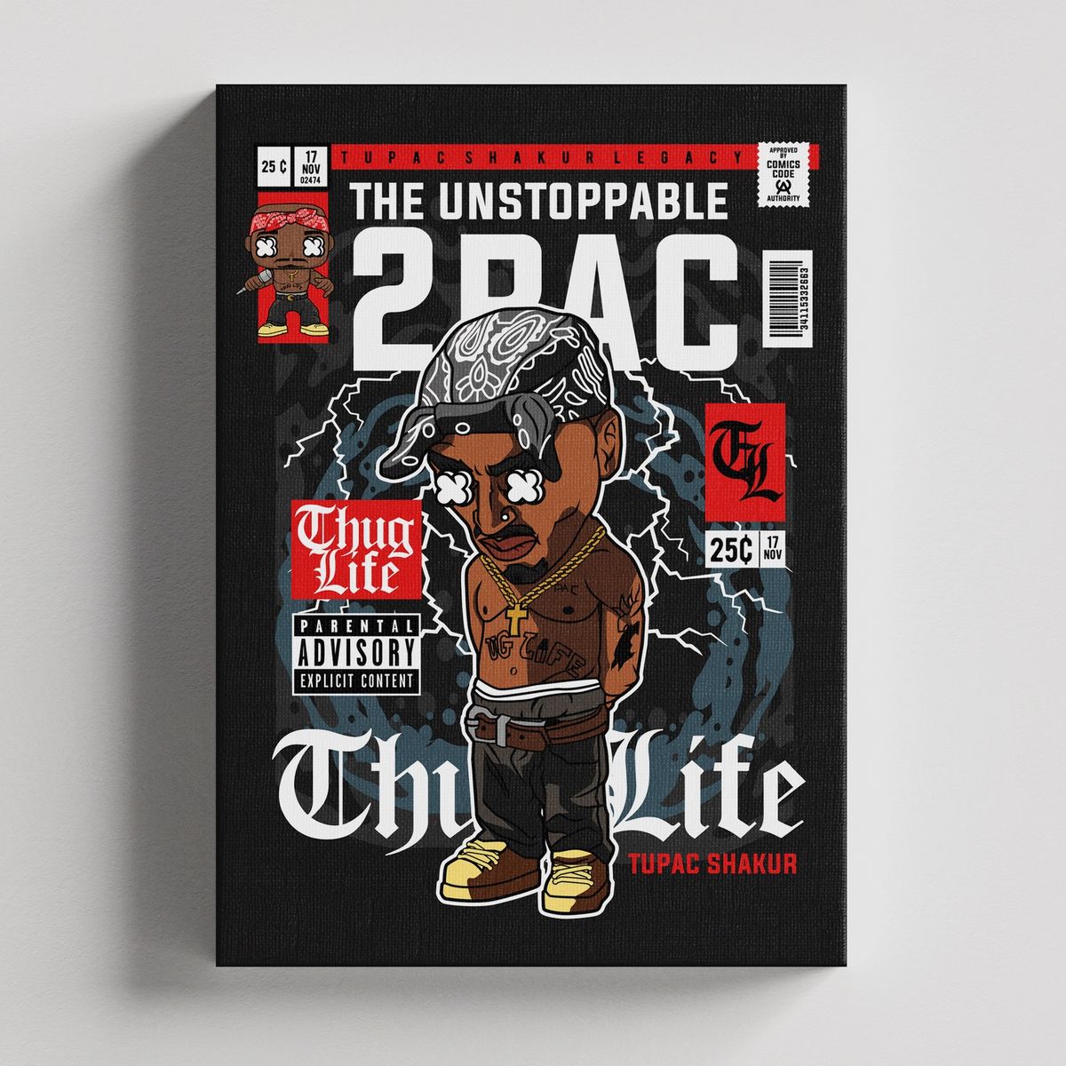 TAYRONA STORE - Cuadros Retablo Funko Musicos 001 - 35x50cm