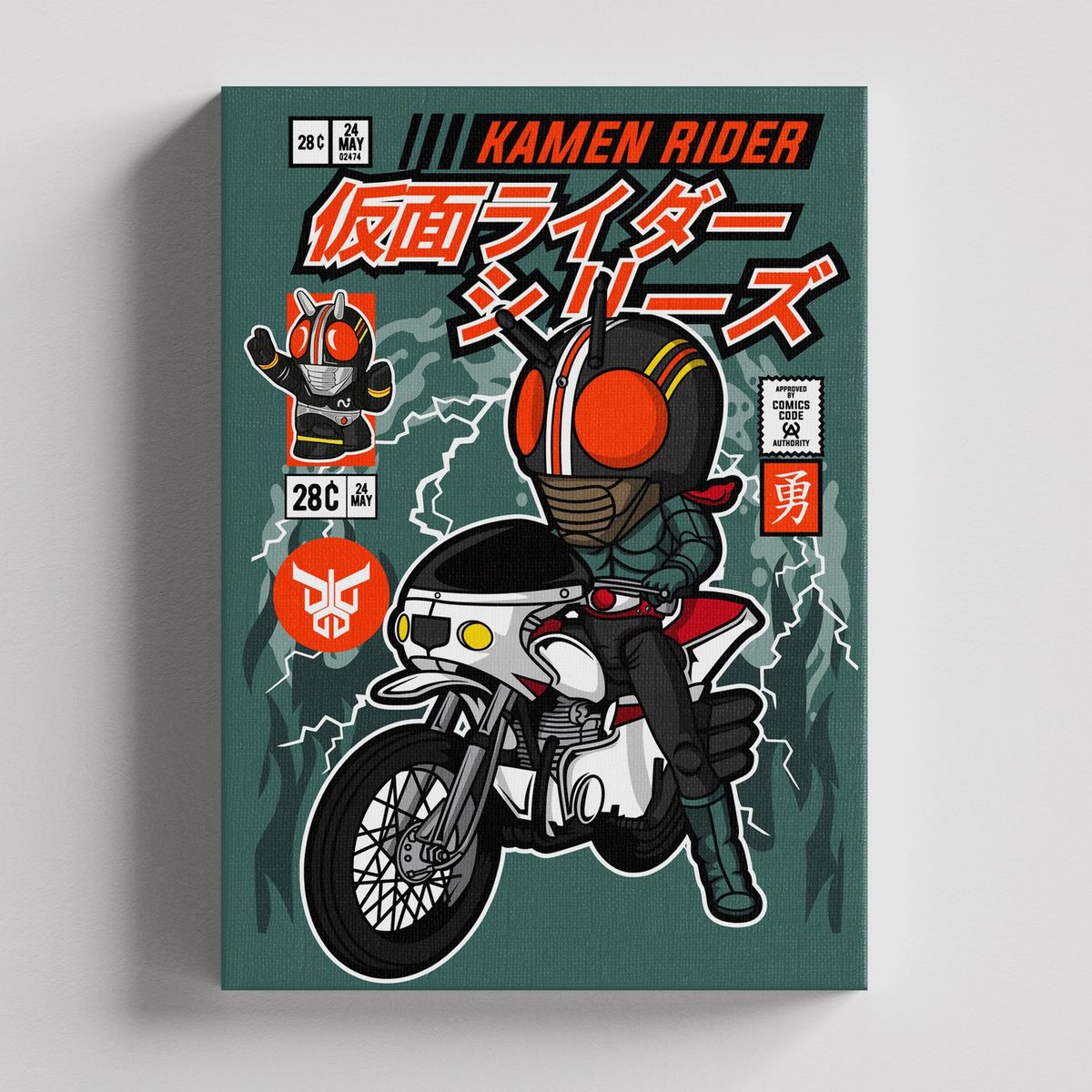 TAYRONA STORE - Cuadros Retablo Funko Series TV 007 - 35x50cm