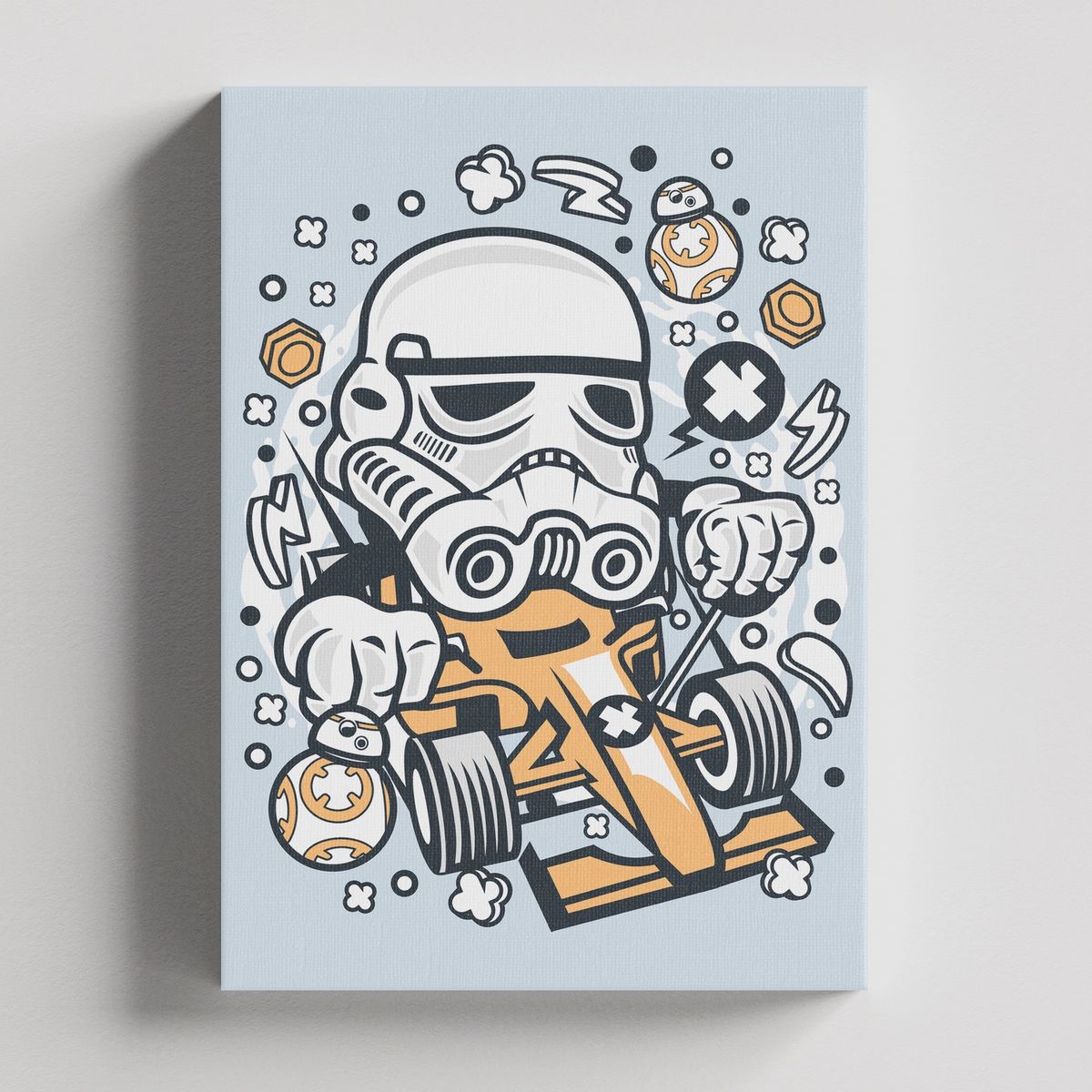 TAYRONA STORE - Cuadros Retablo Funko Star Wars Stormtrooper 063 - 35x50cm