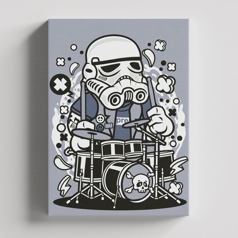 TAYRONA STORE - Cuadros Retablo Funko Star Wars Stormtrooper 052 - 35x50cm