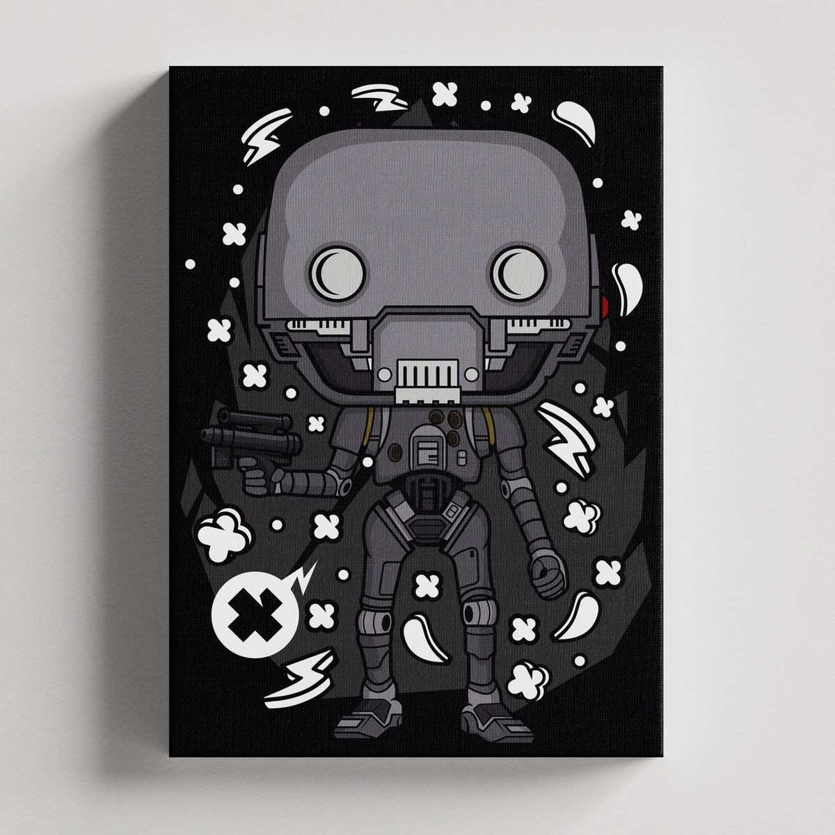 TAYRONA STORE - Cuadros Retablo Funko Star Wars Stormtrooper 039 - 35x50cm