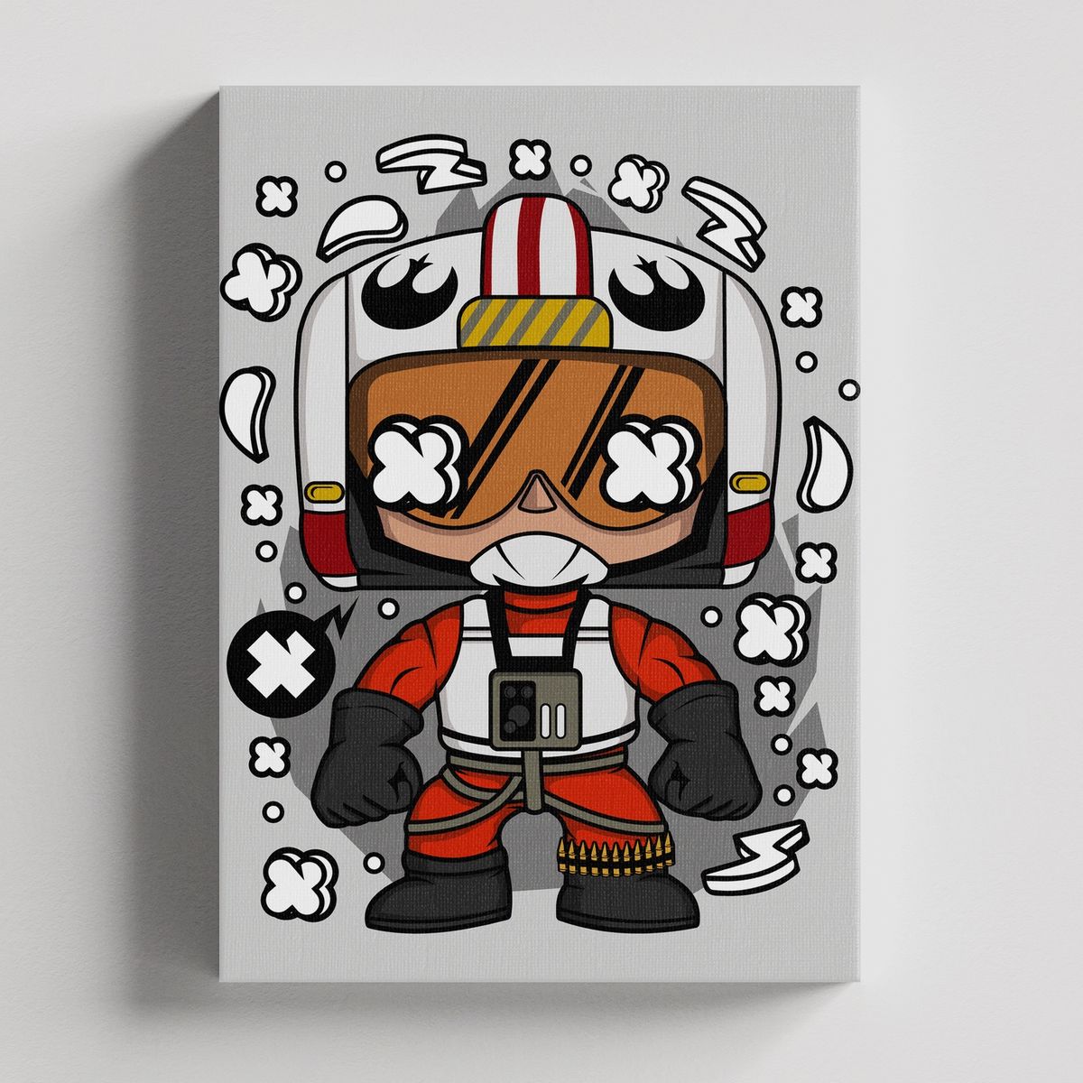 TAYRONA STORE - Cuadros Retablo Funko Star Wars Stormtrooper 045 - 35x50cm