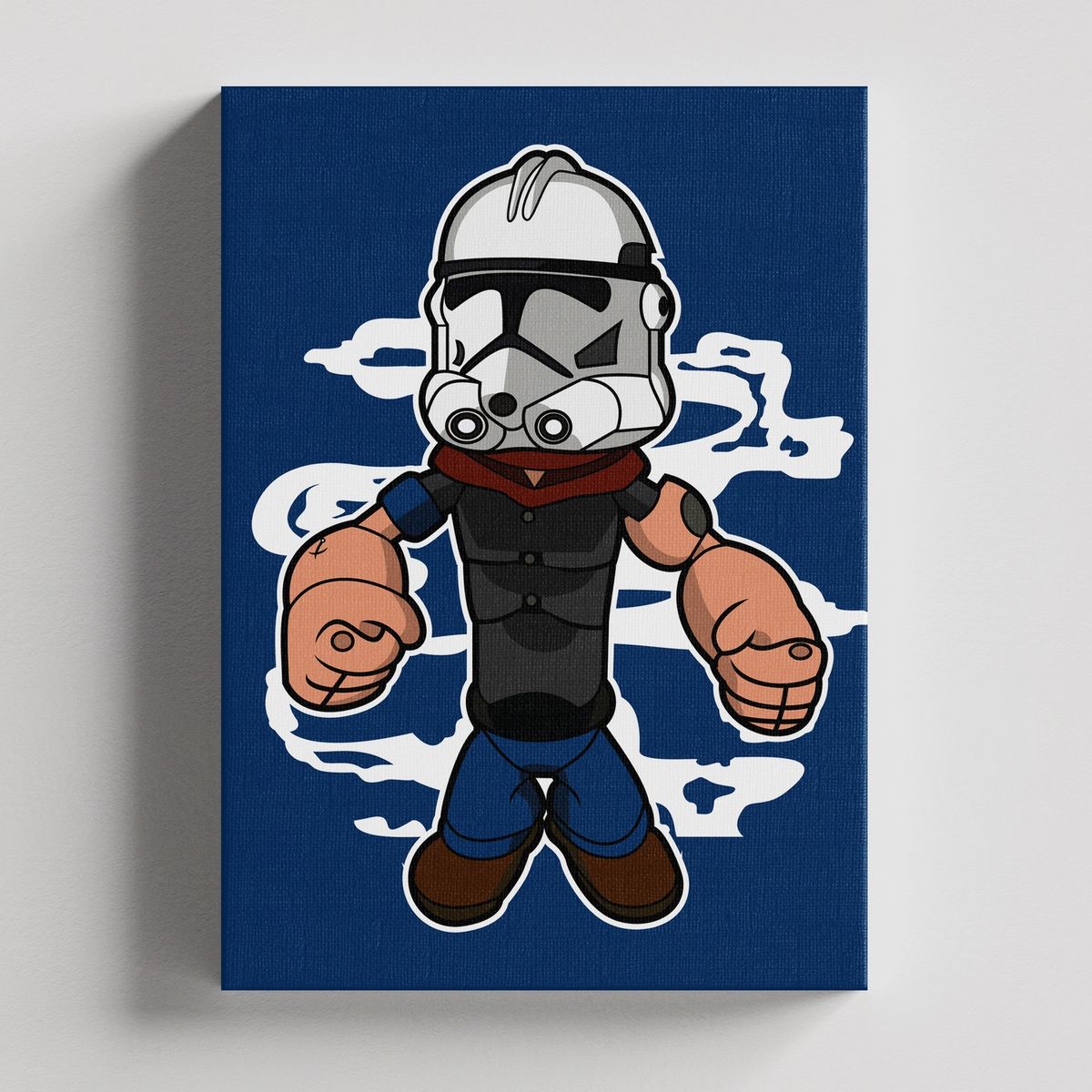 TAYRONA STORE - Cuadros Retablo Funko Star Wars Stormtrooper 015 - 35x50cm
