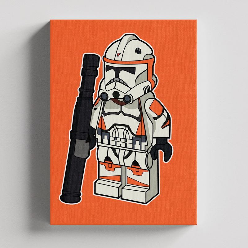 TAYRONA STORE - Cuadros Retablo Funko Star Wars Stormtrooper 020 - 35x50cm