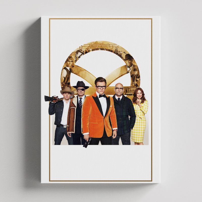 TAYRONA STORE - Cuadros Retablo Peliculas Kingsman 003 - 35x50cm