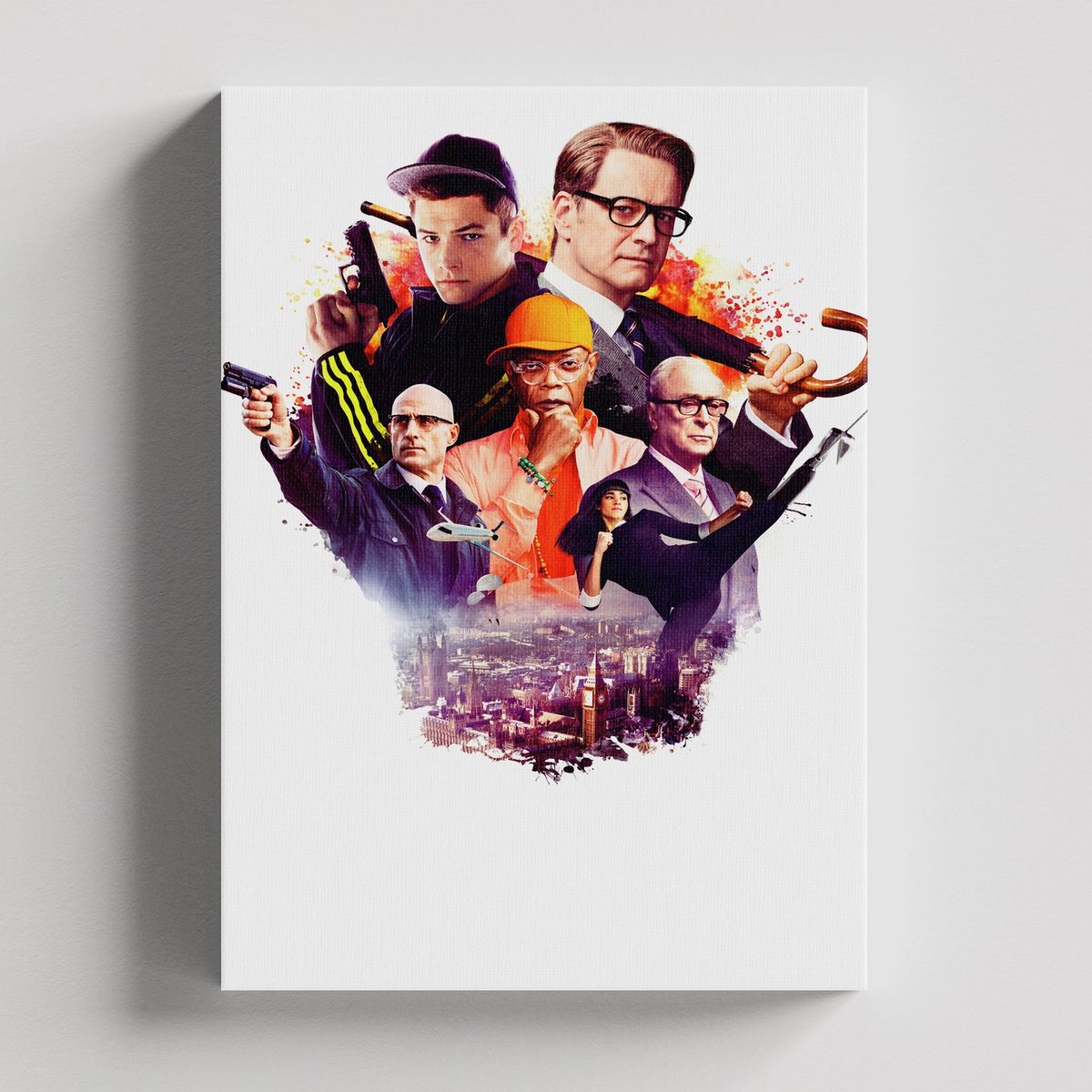 TAYRONA STORE - Cuadros Retablo Peliculas Kingsman 005 - 35x50cm
